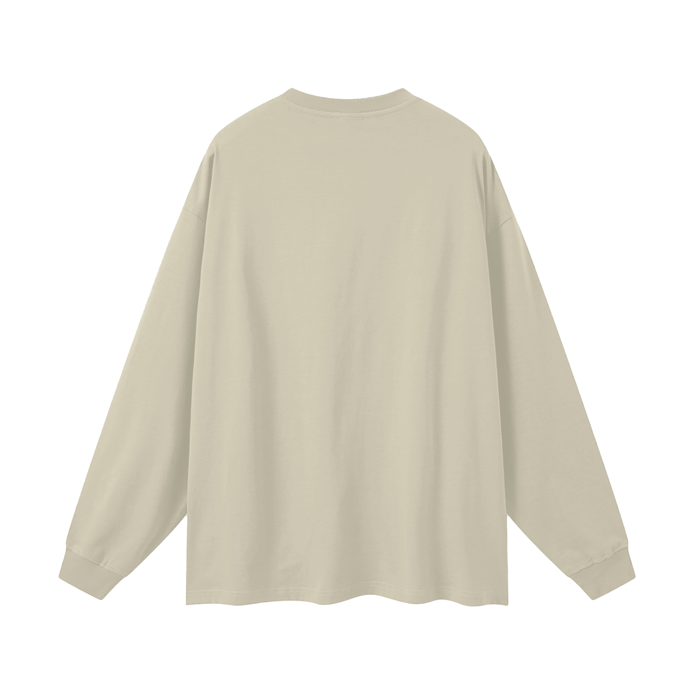 Sitting bull shadow Oversized Unisex Long Sleeve T-Shirt
