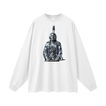 Sitting Bull Noble Savages "Reflections" Graphic Tee – Authentic Native Designed oversized  Long Sleeve T-Shirt