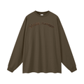 Noble Savages Heritage Edition DTF Tee – Onyx Black Oversized Long Sleeve T-Shirt