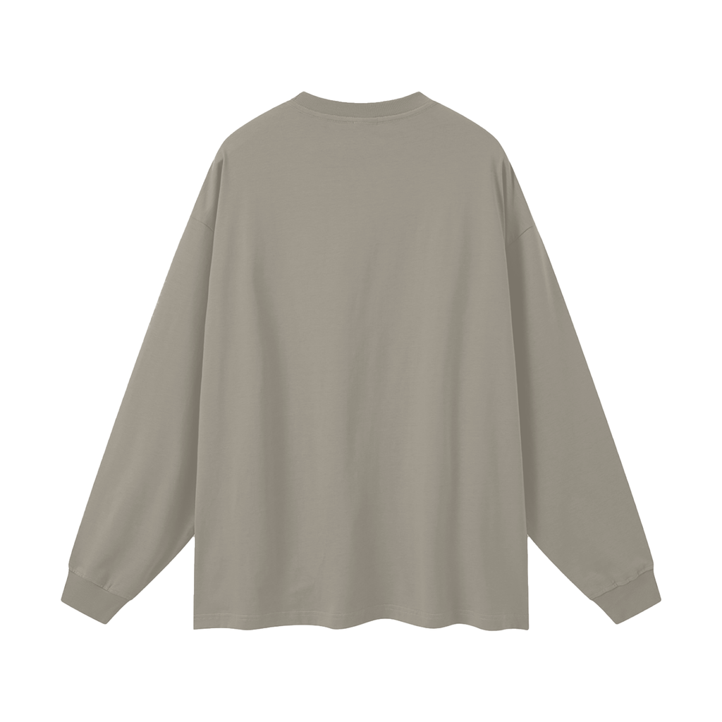 "Survivors" Of Little Big Horn. Image on front  Unisex Long Sleeve T-Shirt Native American Made Clothing
